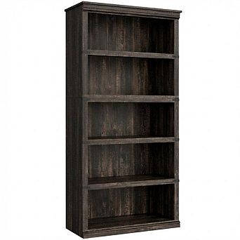Farmhouse Bookcase, Bookshelf with Open Storage, Wooden Bookshelves Display Shelves for Home Office