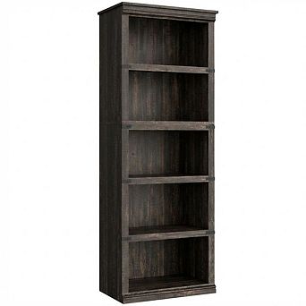 Farmhouse Bookcase, Bookshelf with Open Storage, Wooden Bookshelves Display Shelves for Home Office
