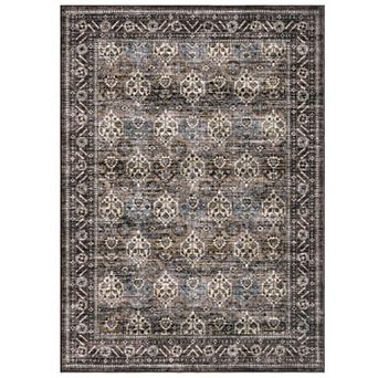 Washable Area Rug for Living Room Modern Abstract Non Slip Bedroom Rugs Large Non Slip Floor Cover