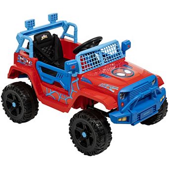 Huffy 12 Volt Spidey & His Friends Ride-In Car