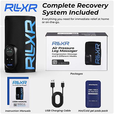 RLXR Air Pressure Leg Massager