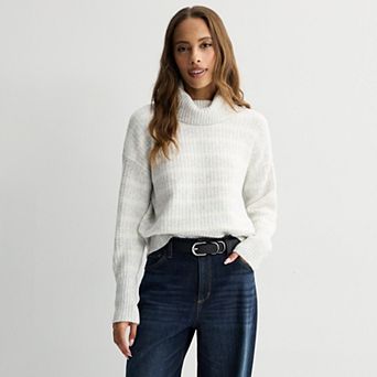 Women's Sonoma Goods For Life® Textured Turtleneck Sweater