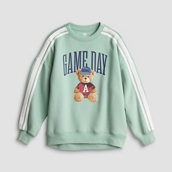 Girls 6-20 SO® Game Day Graphic Crewneck