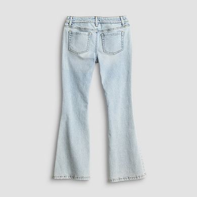 Girls 6-18 SO® Adaptive Mid Rise Flare Jeans