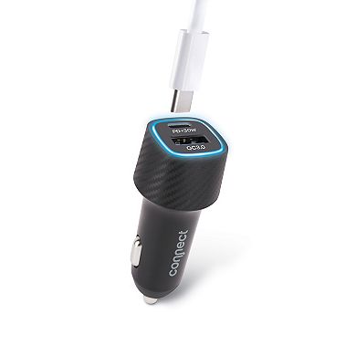 Connect Dual USB Port Fast Car Charger