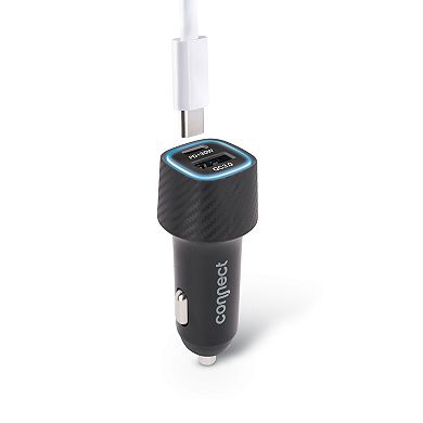 Connect Dual USB Port Fast Car Charger