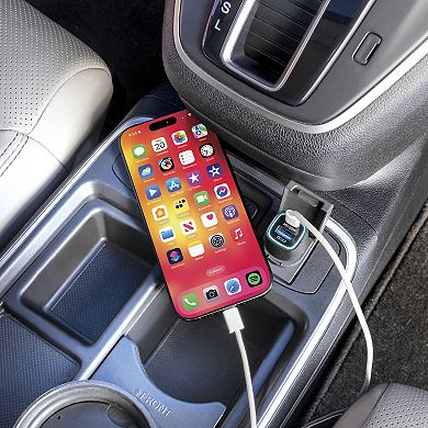 Connect Dual USB Port Fast Car Charger