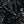 Black Stippled Floral