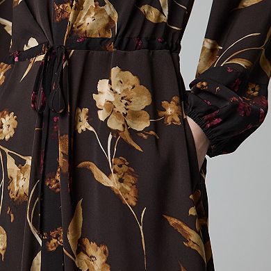 Women's Simply Vera Vera Wang Kimono Maxi Dress