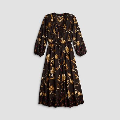 Women's Simply Vera Vera Wang Kimono Maxi Dress