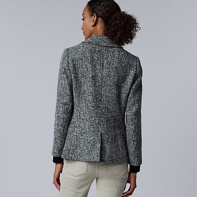 Women's Simply Vera Vera Wang Sweater Cuff Blazer