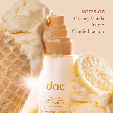 Dream Veil Hair & Body Fragrance Mist Vanilla Dae Beam