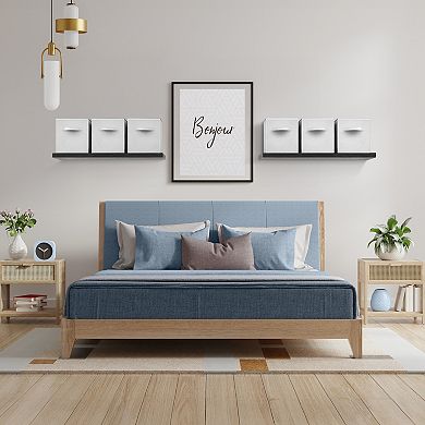 Sorbus 13 Inch 6 Pack Foldable Cubes with Handle- for Home Home Storage & Organization