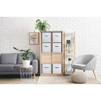 Sorbus 13 Inch 6 Pack Foldable Cubes with Handle- for Home Home Storage & Organization