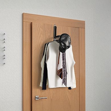 Sorbus Foldable Over Door Heavy-Duty Hanger - Space Saving Organizer