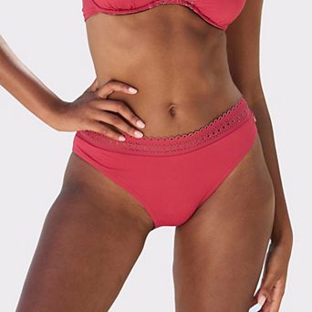 Lascana Women's Lace Detail Bikini Bottom