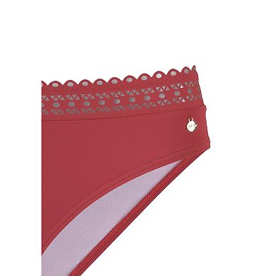 Lascana Women's Lace Detail Bikini Bottom