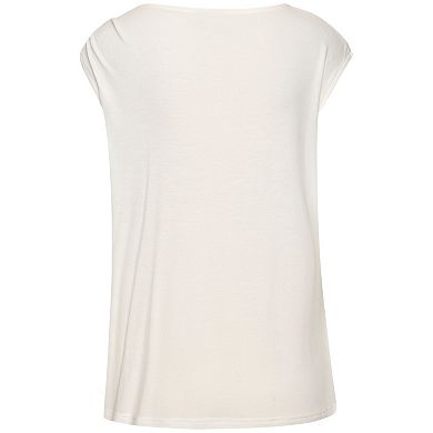 Lascana Women's Asymmetrical Ring Detail Top