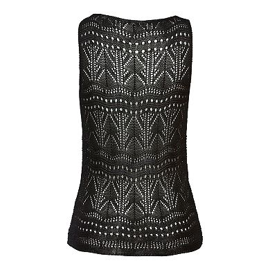 Lascana Women's Crochet Tank Top