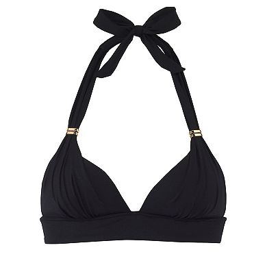 Lascana Women's Hardware Detail Triangle Bikini Top