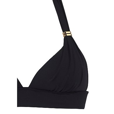 Lascana Women's Hardware Detail Triangle Bikini Top