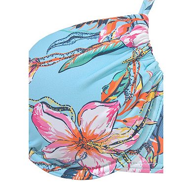 Lascana Women's Hibiscus Print Underwire Bikini Top