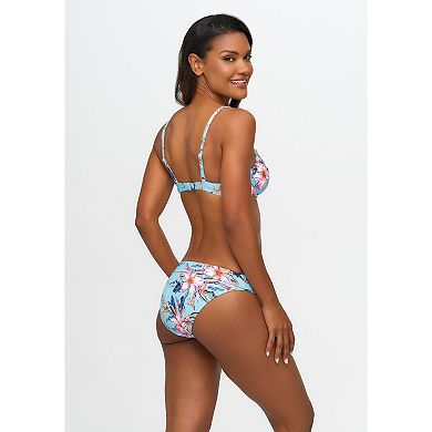 Lascana Women's Hibiscus Print Underwire Bikini Top