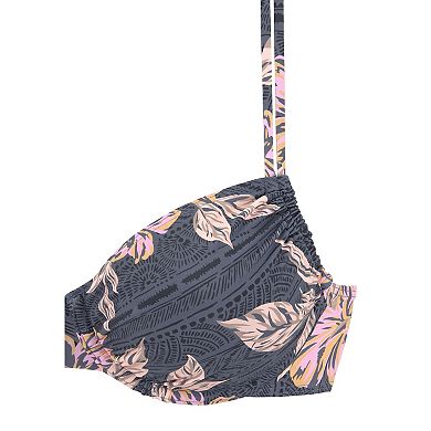 Lascana Women's Mix Print Underwire Bikini Top