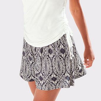 Lascana Women's Flowy Smocked Waist Shorts