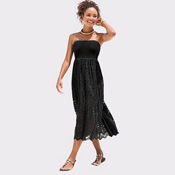 Lascana Women's Convertible Lace Dress