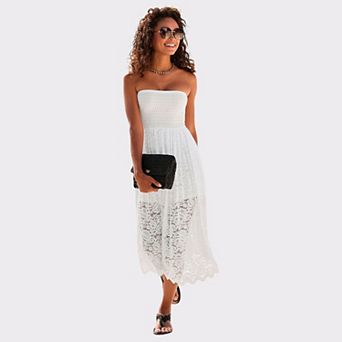 Lascana Women's Convertible Lace Dress
