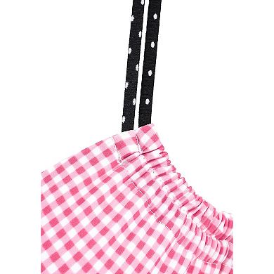 Lascana Women's Gingham Underwire Bikini Top