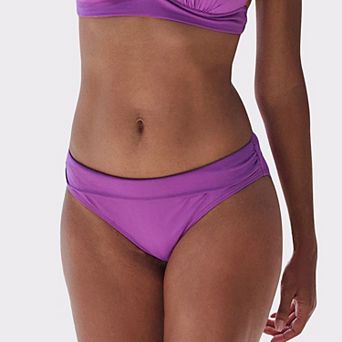 Lascana Women's Fold Detail Bikini Bottom