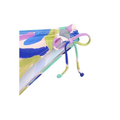 Lascana Women's Brushstroke Print Classic Bikini Bottom