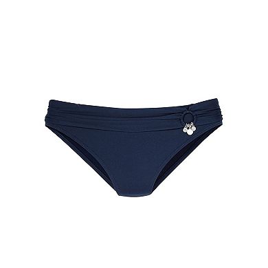 Lascana Women's Fold Over Classic Bikini Bottom