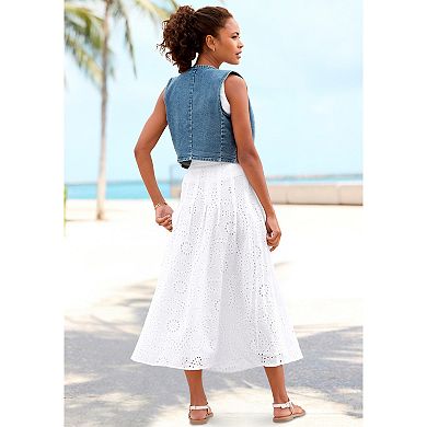 Lascana Women's Denim Vest