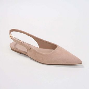 Caitriona Faux Suede Flats