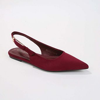 Caitriona Faux Suede Flats
