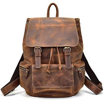 The Hagen Backpack Vintage Leather Backpack