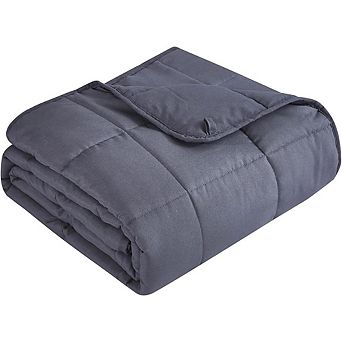 Great Ambitions 20lb Weighted Cooling Blanket, Queen 60"x80", All-Season Microfiber with Glass Beads