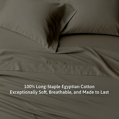 RV King Sheets 72 x 80 -Long Staple Soft Egyptian Cotton Sheet Set - 400 Thread Count Sheets,4 PCs