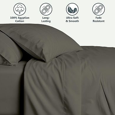 RV King Sheets 72 x 80 -Long Staple Soft Egyptian Cotton Sheet Set - 400 Thread Count Sheets,4 PCs