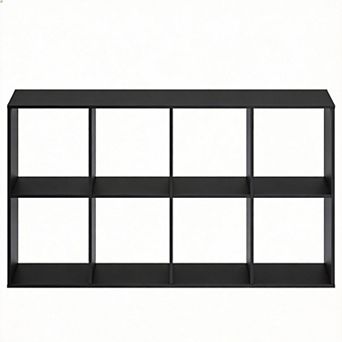 8-Cube Storage Shelf; Storage Cabinet: Multifunctional, Space-Saving, Easy to Assemble