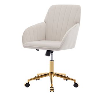 High End Ergonomic Office Chair Luxurious Metal Base with Memory Foam Cushion