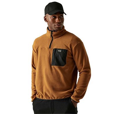 Regatta Mens Frankie Half Zip Fleece Top