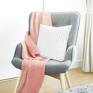 Great Ambitions Machine Washable Pillow Inserts, 20x20 Inch, Premium Polyester Fill, White 2pk