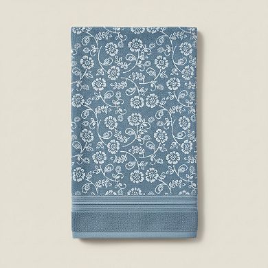 Yarn Dyed Jacquard Towel Set Includes Bath Hand and Washcloth