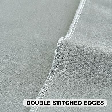 Grey Blue Chenille Decorative Throw Pillow Covers 18x18 Inch Set of 2,Modern Home Decor