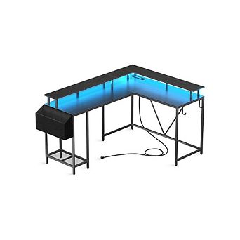 Study Desk With Storage Shelf