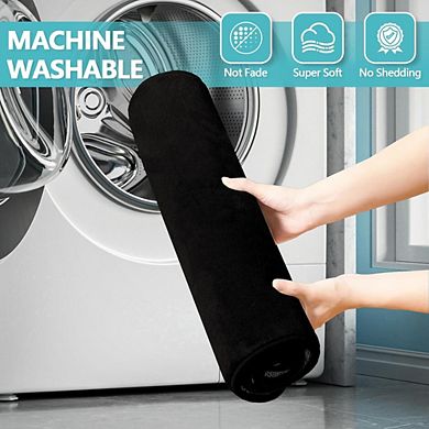 Great Ambitions 3-Piece Memory Foam Bathroom Rug Set - Soft Non-Slip, Machine Washable